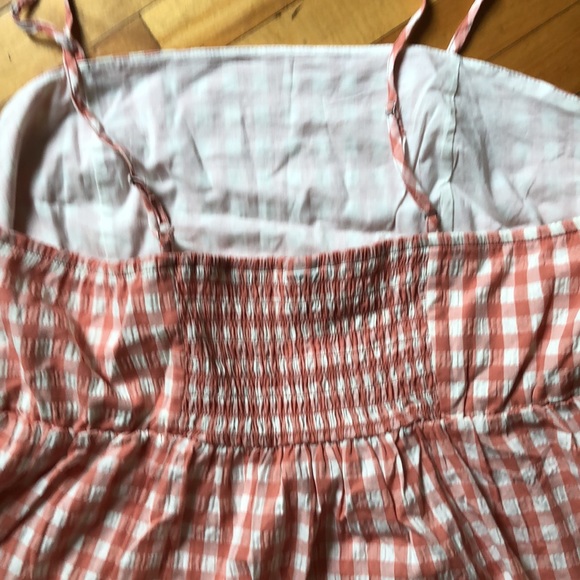 Wild Fable Gingham Sleeveless Peplum Top XXL - Picture 3 of 7
